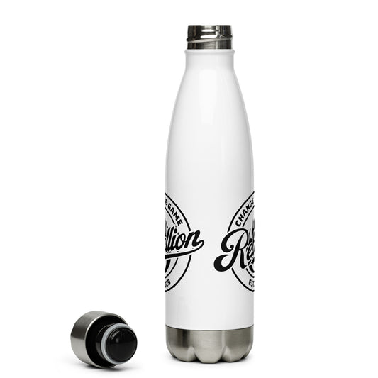 Classic Logo White Water Bottle