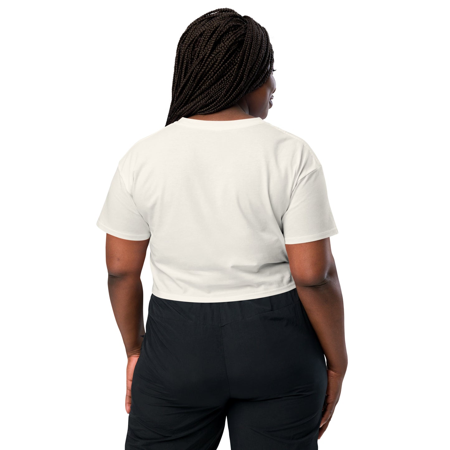 Womens R-Bolt Logo Crop Top - Light