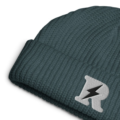R-Bolt Logo Fisherman beanie