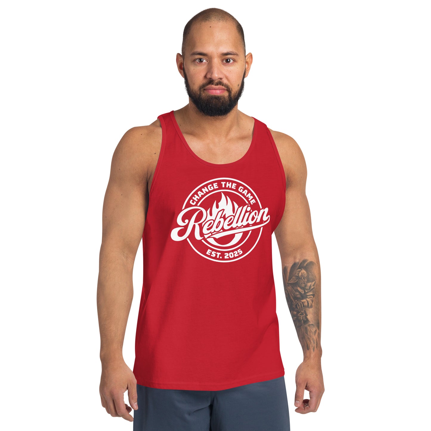Mens Classic Logo Gym Vest