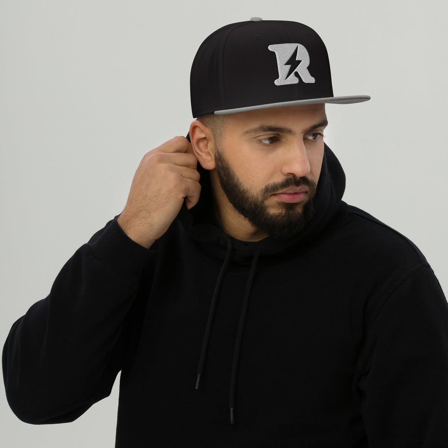 R-Bolt Logo Snapback Cap