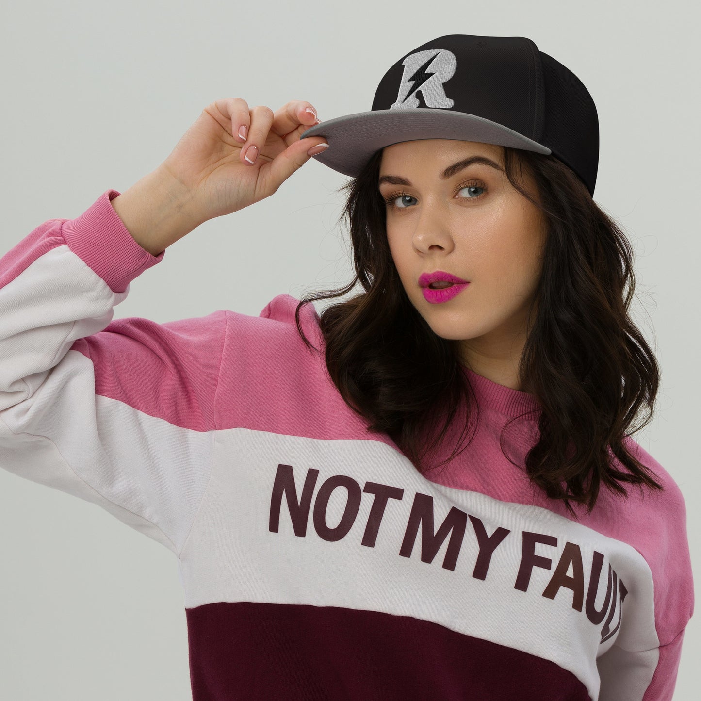 R-Bolt Logo Snapback Cap