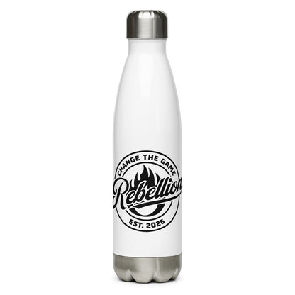 Classic Logo White Water Bottle