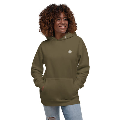 Womens R-Bolt Back Logo Hoodie