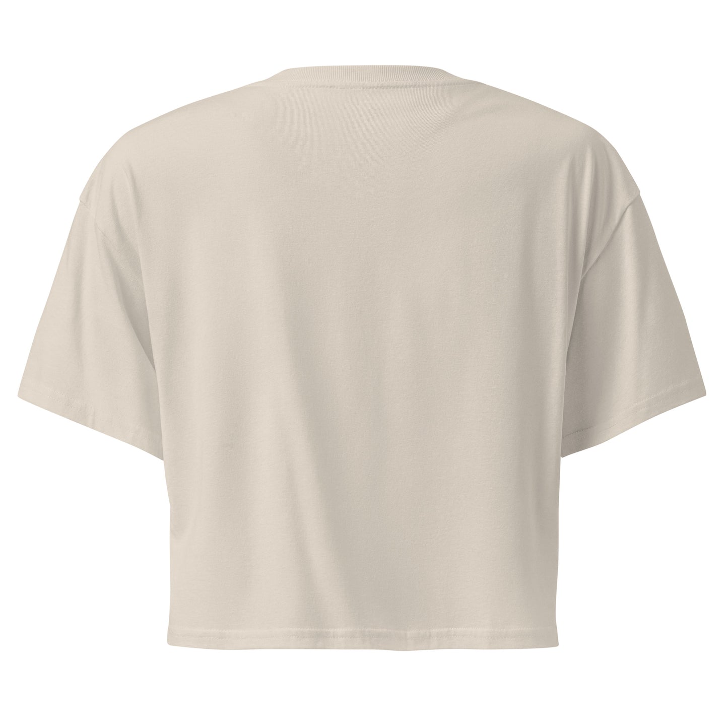 Womens Classic Logo Crop Top - Light