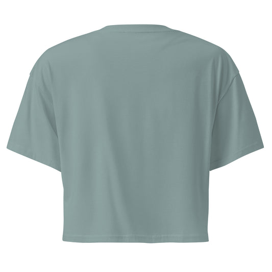 Womens R-Bolt Logo Crop Top - Dark
